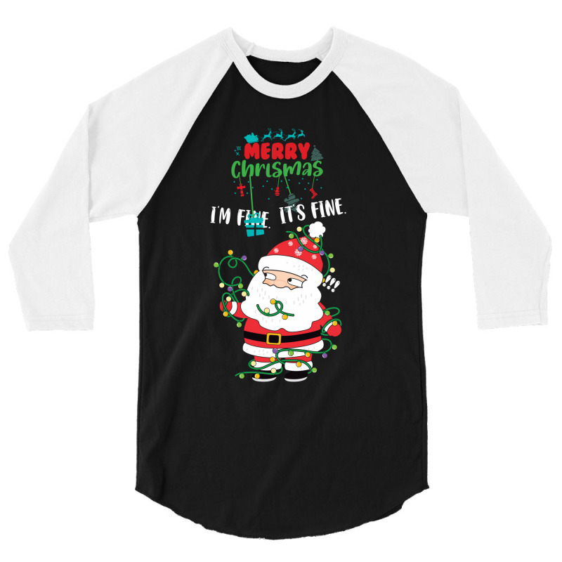 Christmas, Chrismas Tree 3/4 Sleeve Shirt | Artistshot