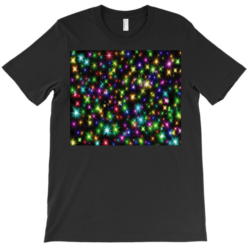 Colorful Chrismas Stars T-shirt | Artistshot