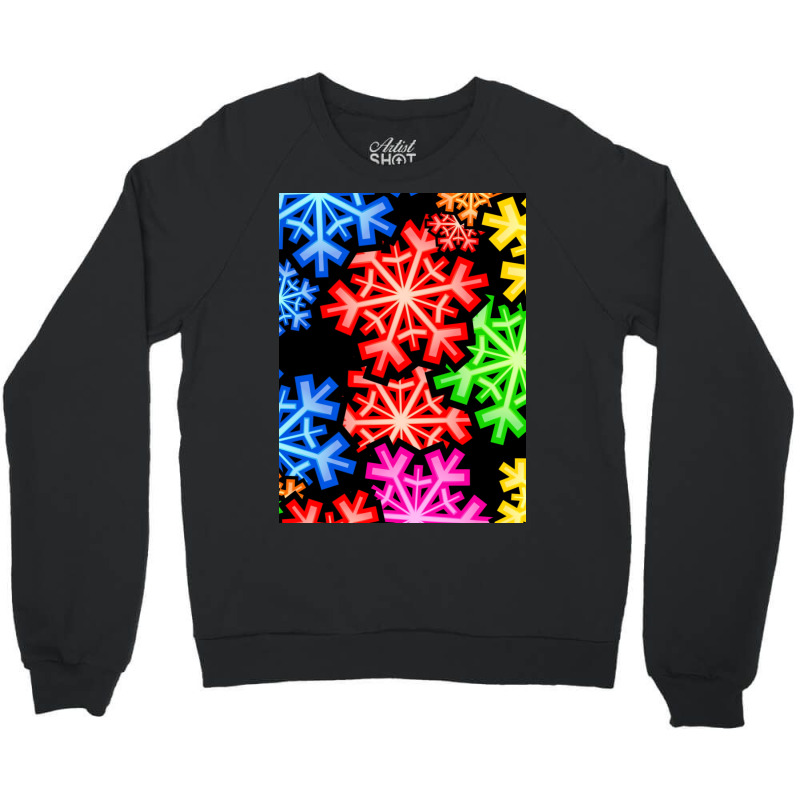 Colourful Chrismas Crewneck Sweatshirt | Artistshot