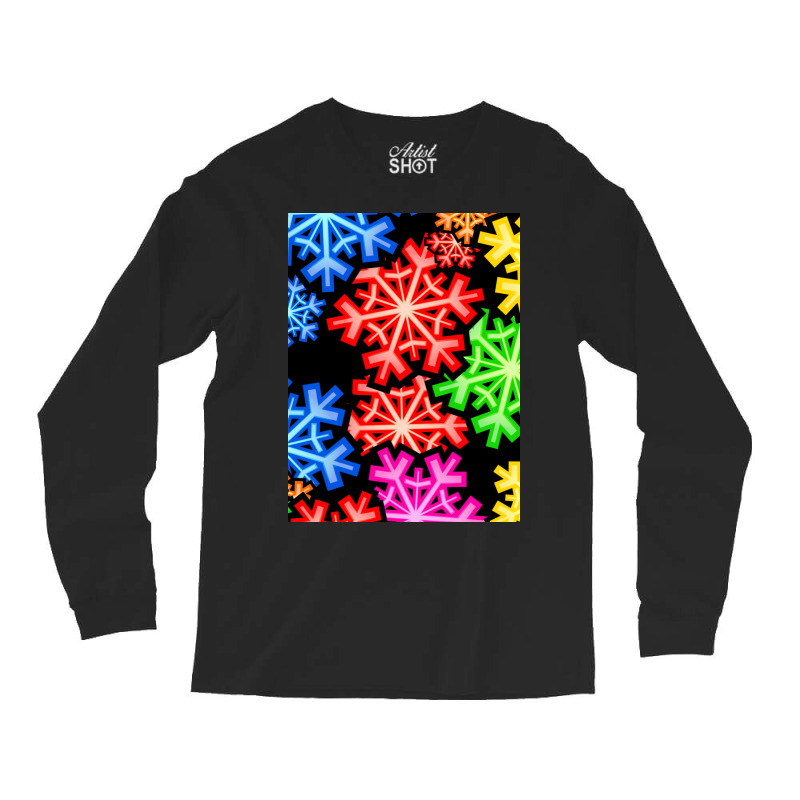 Colourful Chrismas Long Sleeve Shirts | Artistshot