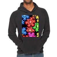 Colourful Chrismas Vintage Hoodie | Artistshot