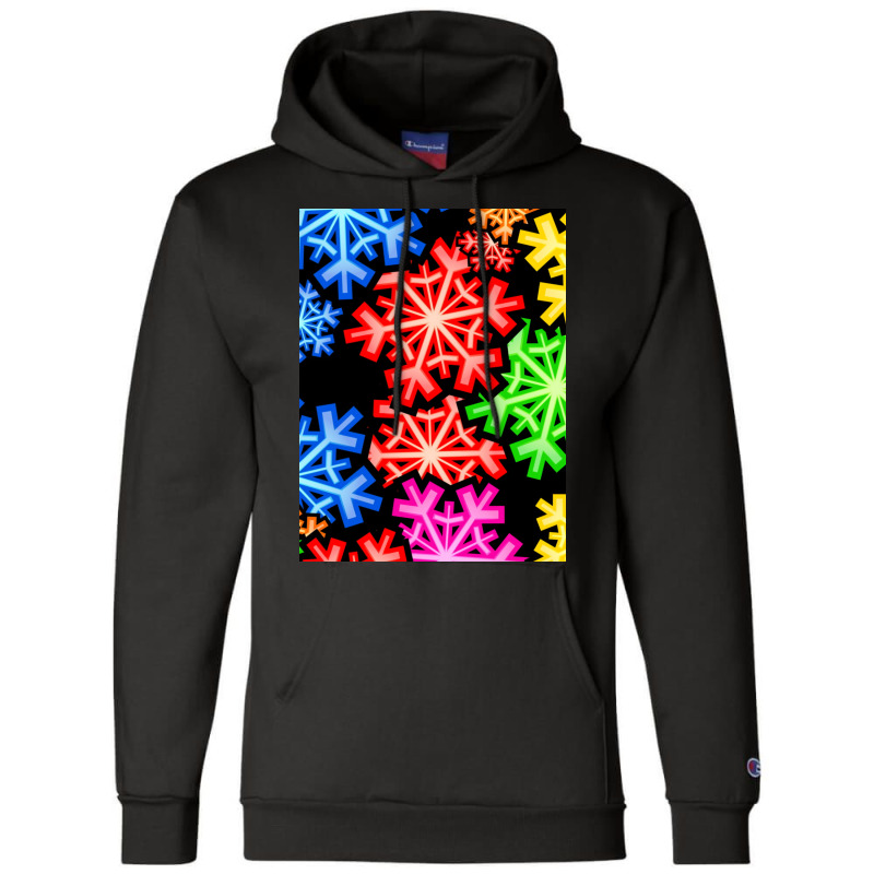 Colourful Chrismas Champion Hoodie | Artistshot