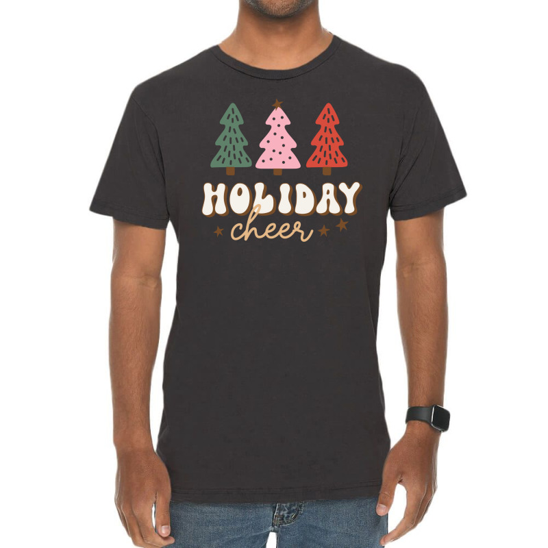 Happy Chrismas Day Vintage T-shirt | Artistshot