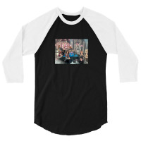 Concert Nemophila 3/4 Sleeve Shirt | Artistshot