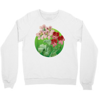 Geranium Flower Pelargonium Florist Girls Women Gardening T Shirt Crewneck Sweatshirt | Artistshot