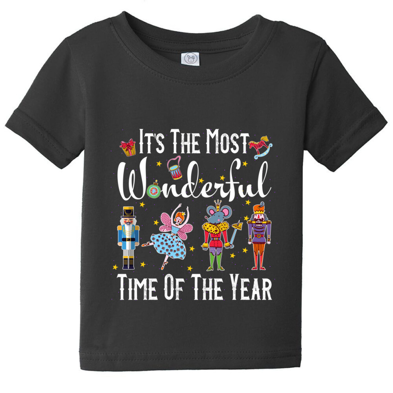 It's The Most Wonderful Time Of The Year Nutcracker Squad Long Sleeve Baby Tee by AndrewRobertHenzel | Artistshot