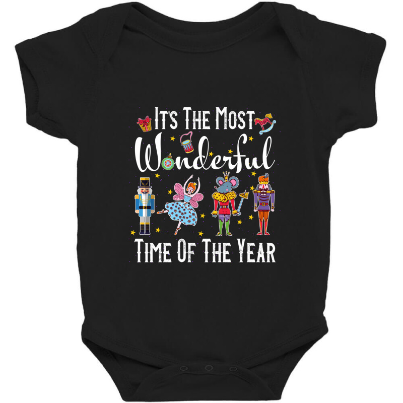 It's The Most Wonderful Time Of The Year Nutcracker Squad Long Sleeve Baby Bodysuit by AndrewRobertHenzel | Artistshot