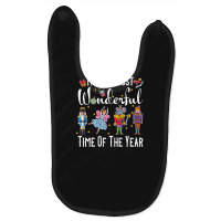 It's The Most Wonderful Time Of The Year Nutcracker Squad Long Sleeve Baby Bibs | Artistshot