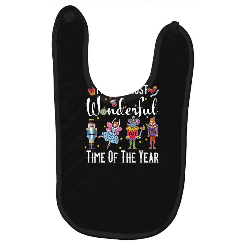 It's The Most Wonderful Time Of The Year Nutcracker Squad Long Sleeve Baby Bibs by AndrewRobertHenzel | Artistshot