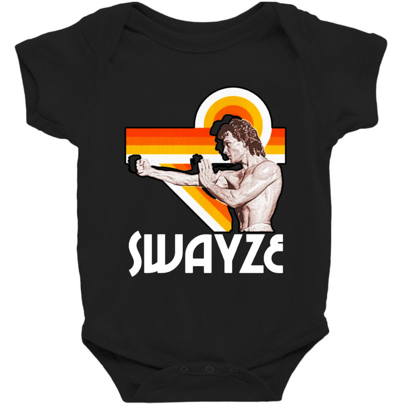 Patrick Swayze Shirtless Hot Bod Baby Bodysuit | Artistshot