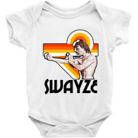 Patrick Swayze Shirtless Hot Bod Baby Bodysuit | Artistshot