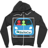 Blablacar Zipper Hoodie | Artistshot