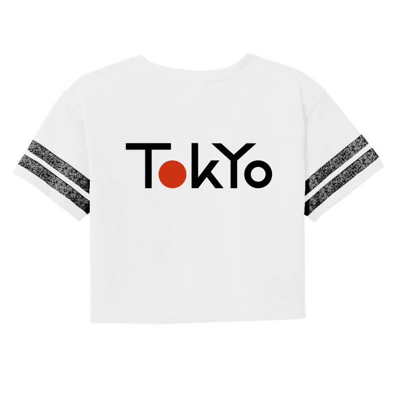 Tokyo Japan Typography Merch Scorecard Crop Tee by jackxavier197 | Artistshot