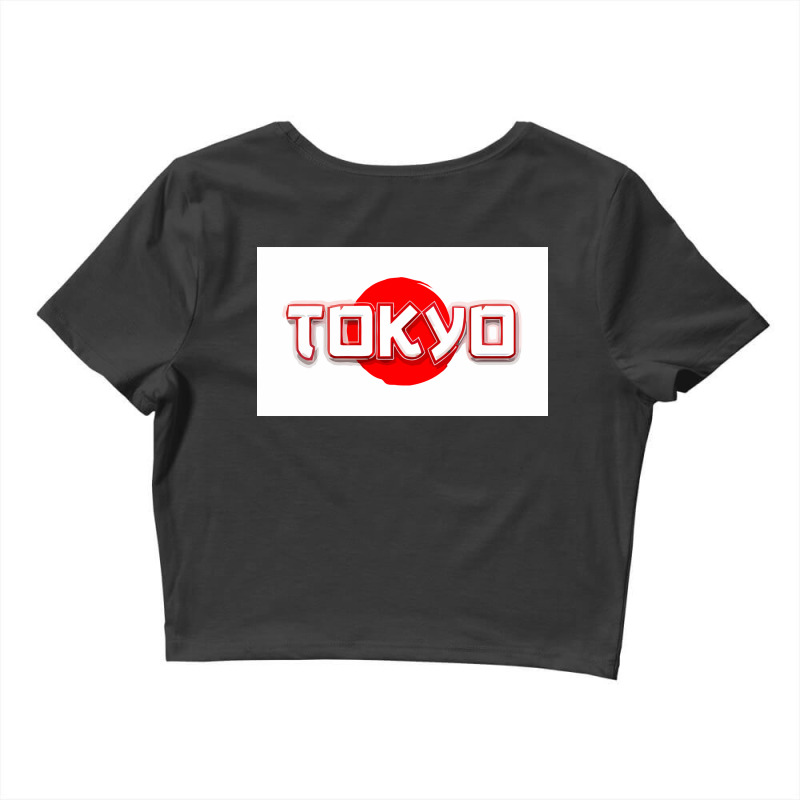 Tokyo Japan Typography Merch Crop Top by jackxavier197 | Artistshot