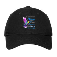 Irritable Bowel Syndrome Awareness Blue Strong Hummingbird T Shirt Adjustable Cap | Artistshot