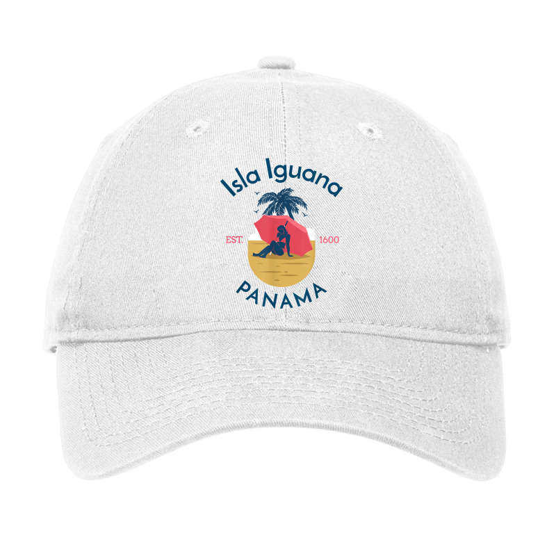 Isla Iguana Panama T Shirt Adjustable Cap by enaqr0esch | Artistshot