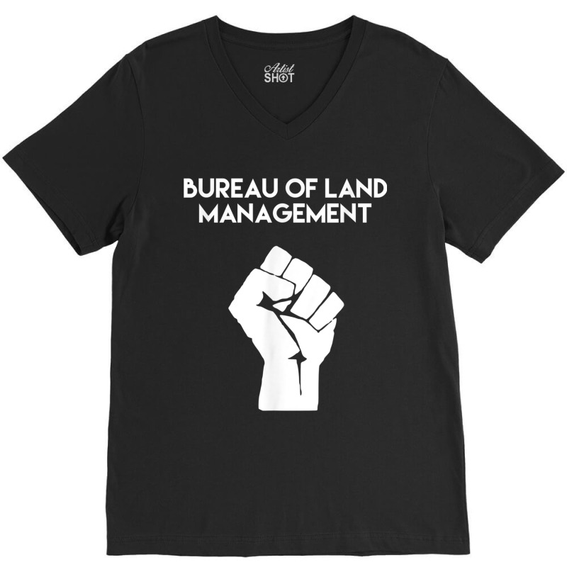 Blm Bureau Of Land Management V-Neck Tee by KellieRennhack | Artistshot