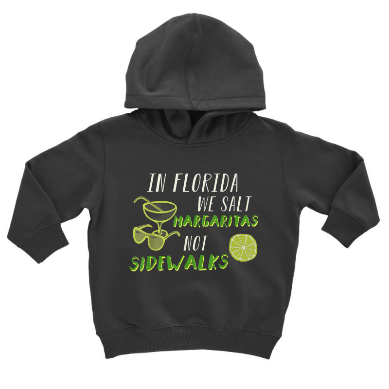 In Florida We Salt Margarita Not Sidewalks Winter Gift Shirt Toddler Hoodie by HeidiLeeBoardman | Artistshot