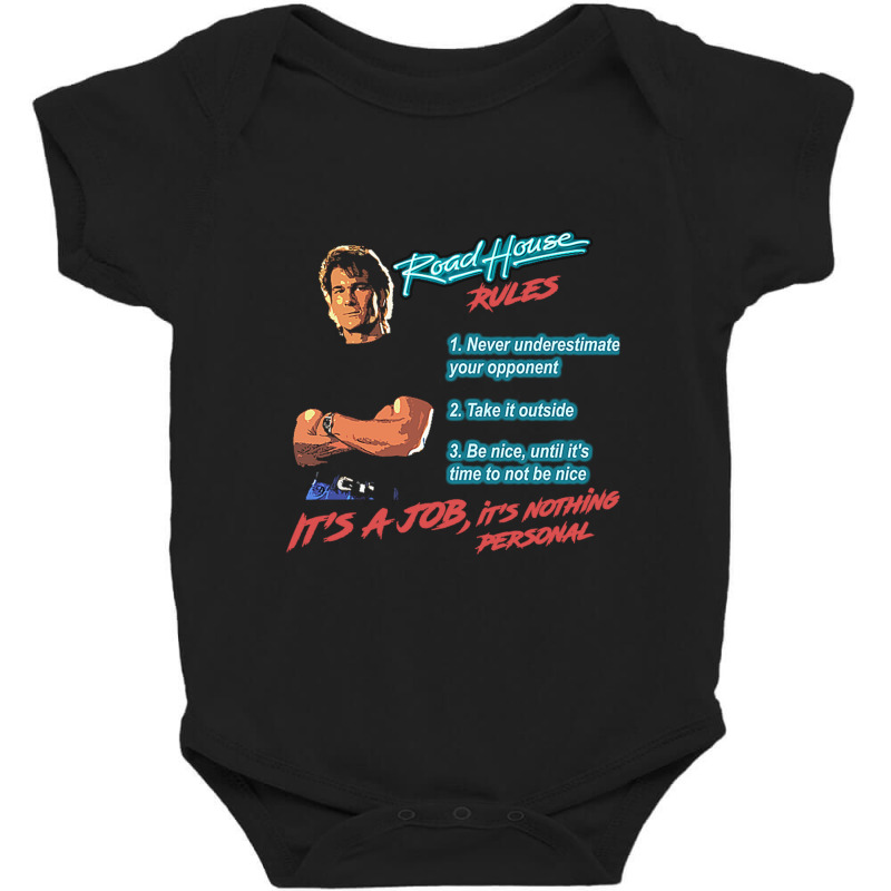 Roadhouse Rules Baby Bodysuit by KristyReneSeaton | Artistshot