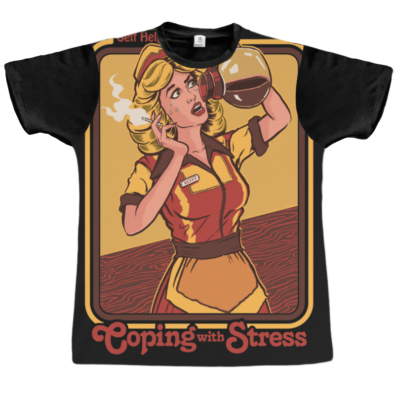 Coping With Stress Graphic T-shirt | Artistshot