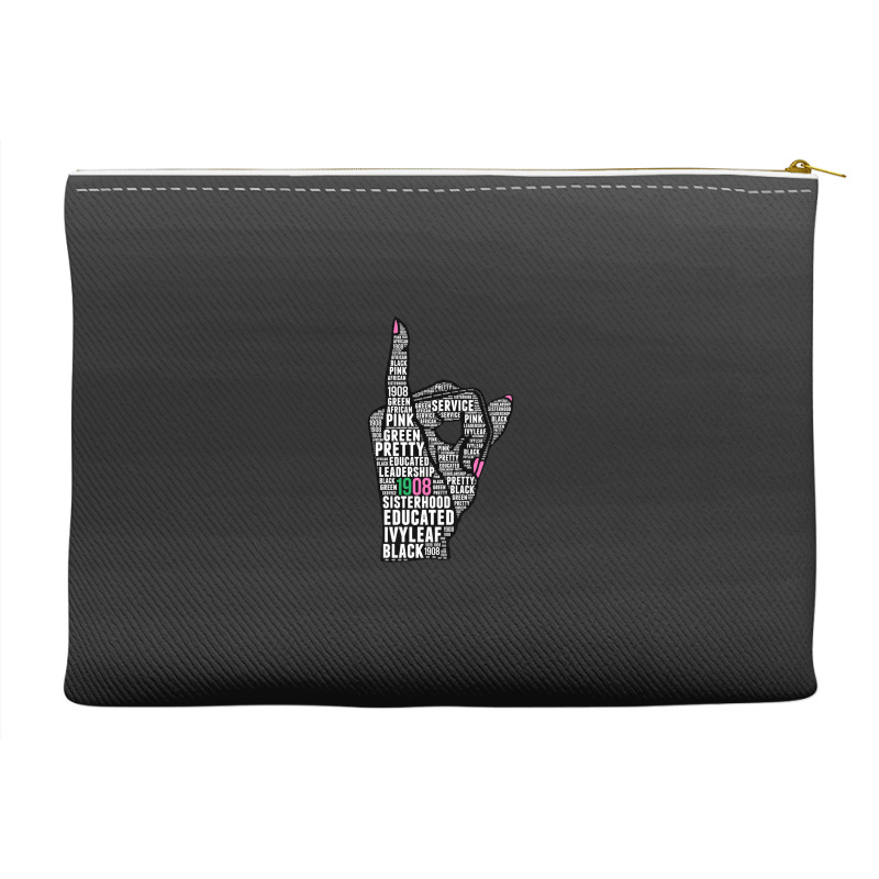 J15 Founder's Day Aka Women Hand Sign Words Sweatshirt Accessory Pouches | Artistshot