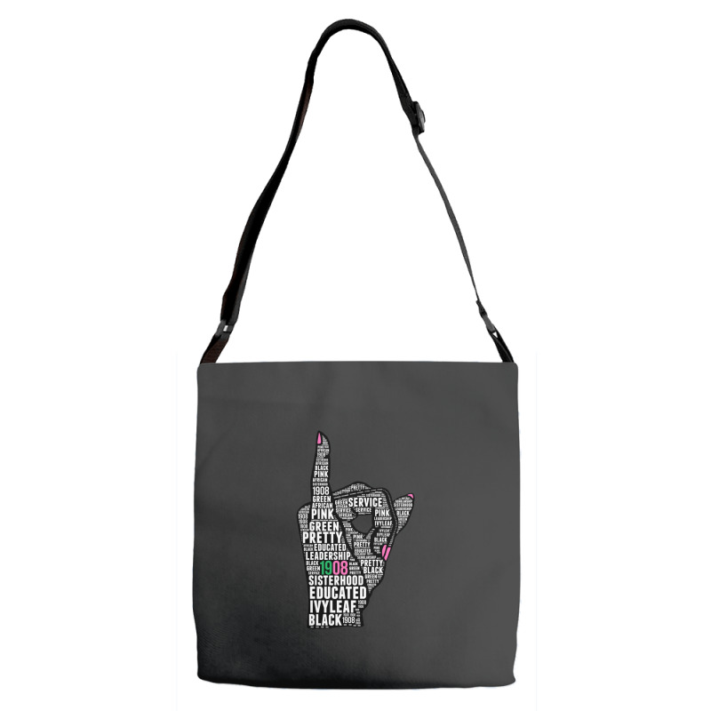 J15 Founder's Day Aka Women Hand Sign Words Sweatshirt Adjustable Strap Totes | Artistshot