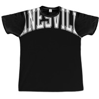 Janesville Wisconsin Wi Varsity Style White Text T Shirt Graphic T-shirt | Artistshot