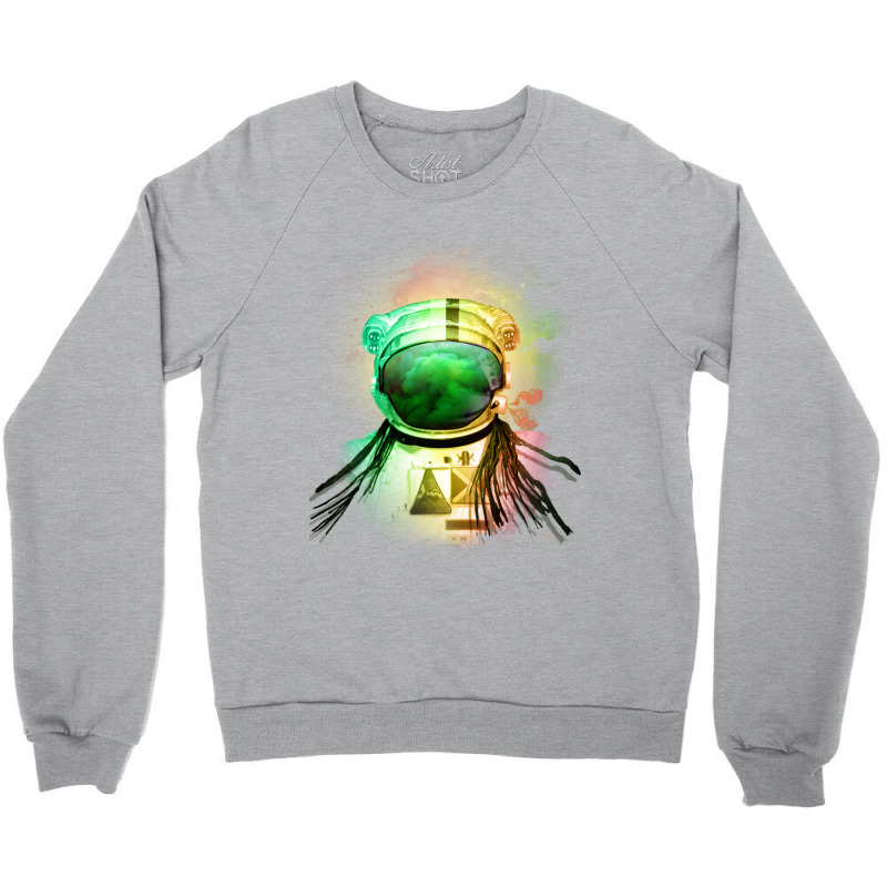 Ash Tronaut Crewneck Sweatshirt by joyo bobs | Artistshot