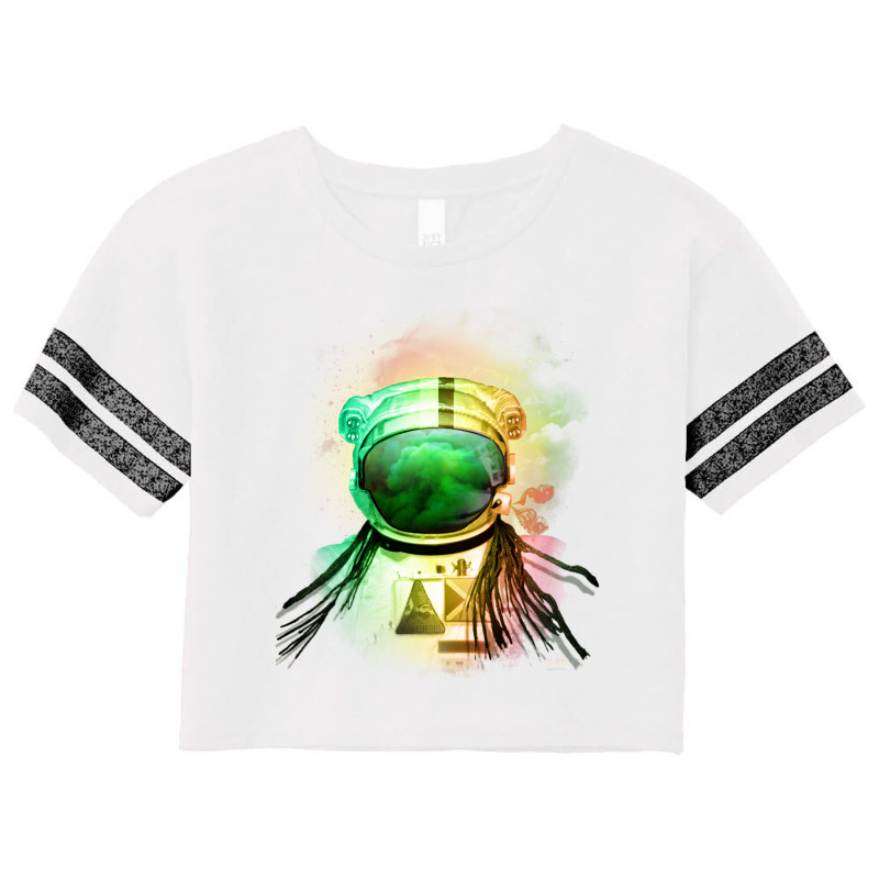 Ash Tronaut Scorecard Crop Tee by joyo bobs | Artistshot