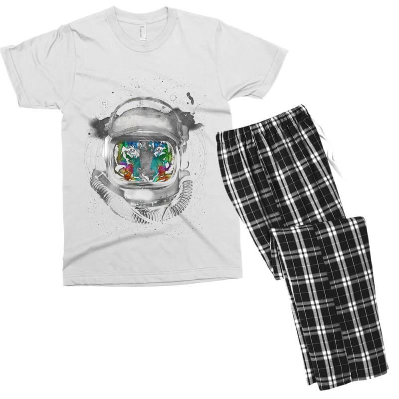 Astro Tiger Men's T-shirt Pajama Set | Artistshot