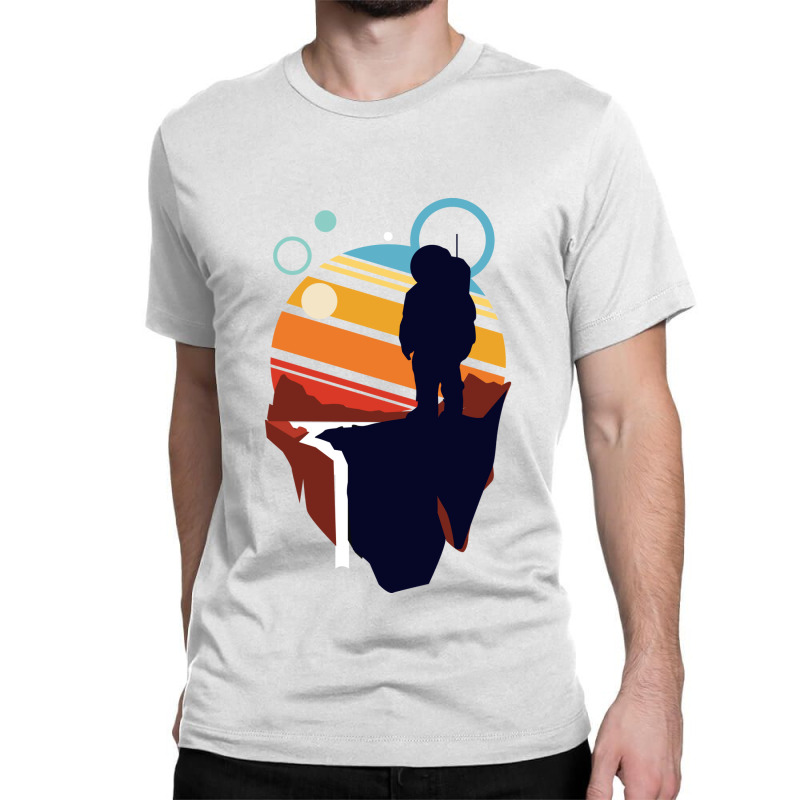 Astronaut Adventure Classic T-shirt by joyo bobs | Artistshot