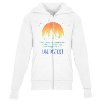 Lake District National Park Cumbria Uk Sunset Trees Souvenir Tank Top Youth Zipper Hoodie | Artistshot