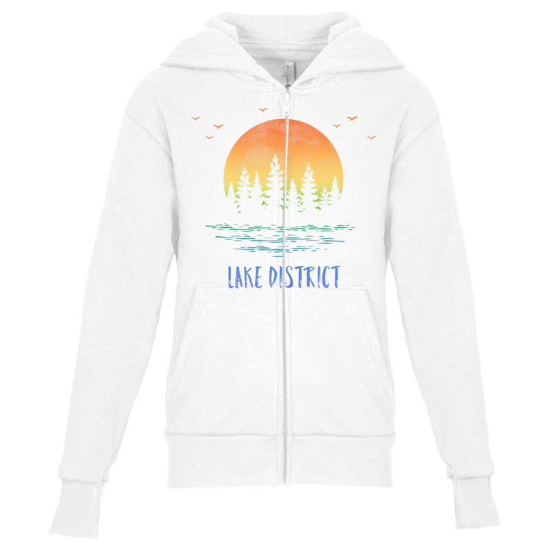 Lake District National Park Cumbria Uk Sunset Trees Souvenir Tank Top Youth Zipper Hoodie by thurz | Artistshot