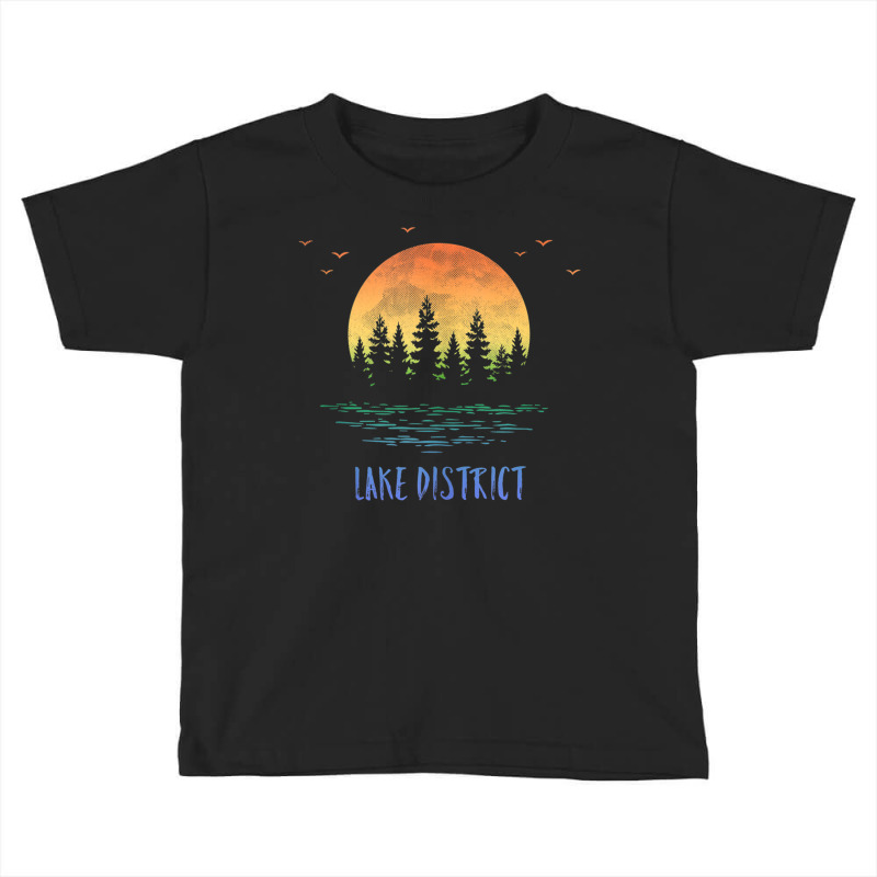 Lake District National Park Cumbria Uk Sunset Trees Souvenir Tank Top Toddler T-shirt by thurz | Artistshot