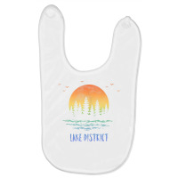 Lake District National Park Cumbria Uk Sunset Trees Souvenir Tank Top Baby Bibs | Artistshot