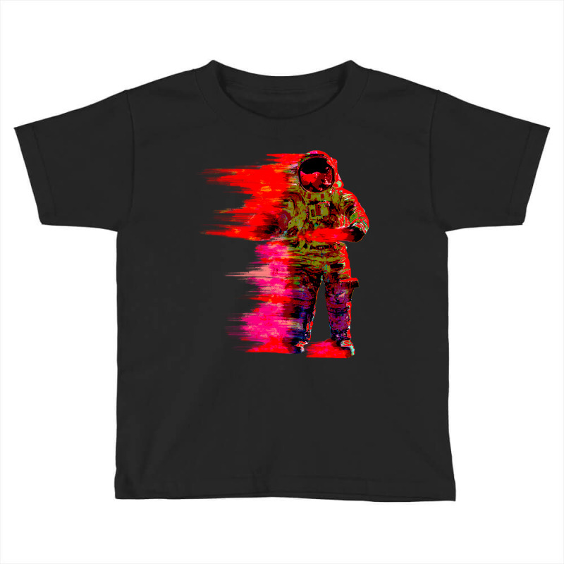 Astronaut Caught In The Storm Toddler T-shirt by joyo bobs | Artistshot