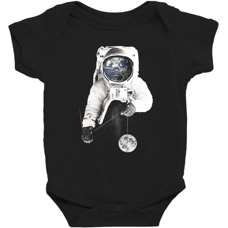 Astronaut Earth Baby Bodysuit by joyo bobs | Artistshot