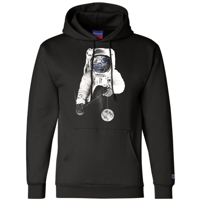 Astronaut Earth Champion Hoodie by joyo bobs | Artistshot