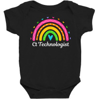 Ct Technologist Rainbow X Ray Mri Tech Radiology Technician T Shirt Baby Bodysuit | Artistshot