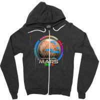 Terraforming Mars Inspired Zipper Hoodie | Artistshot