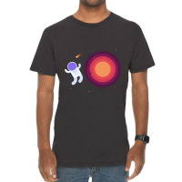 Astronaut In Space T Shirt Vintage T-shirt | Artistshot