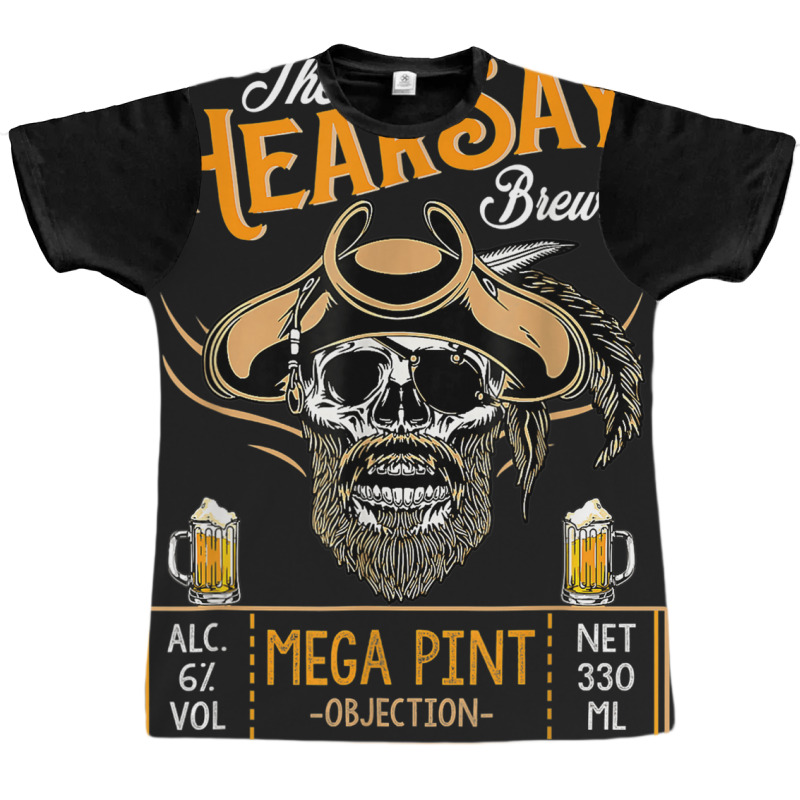 Hearsay Mega Pint Brewing Objection  Mega Pint Graphic T-shirt | Artistshot