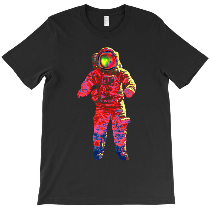 Astronaut Pop Art Red T-shirt | Artistshot