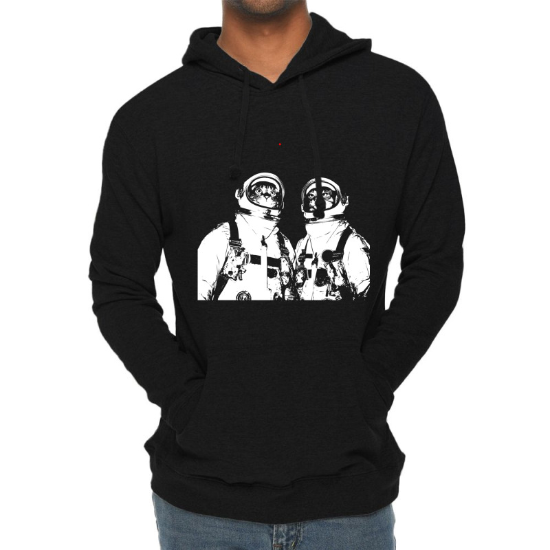 Catstronauts Lightweight Hoodie by joyo bobs | Artistshot