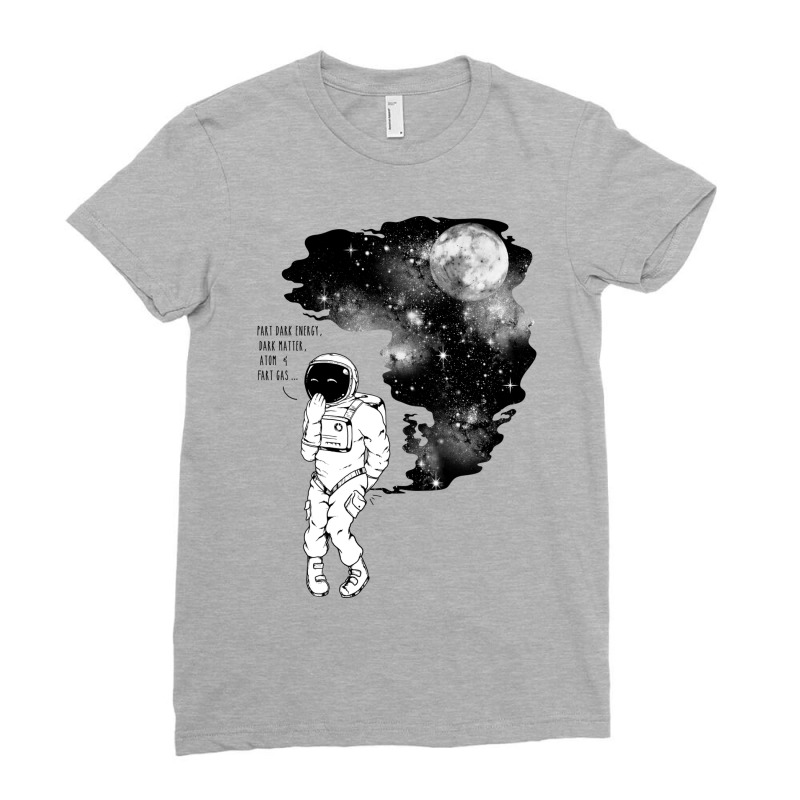 De  Composition Of Universe Ladies Fitted T-Shirt by joyo bobs | Artistshot