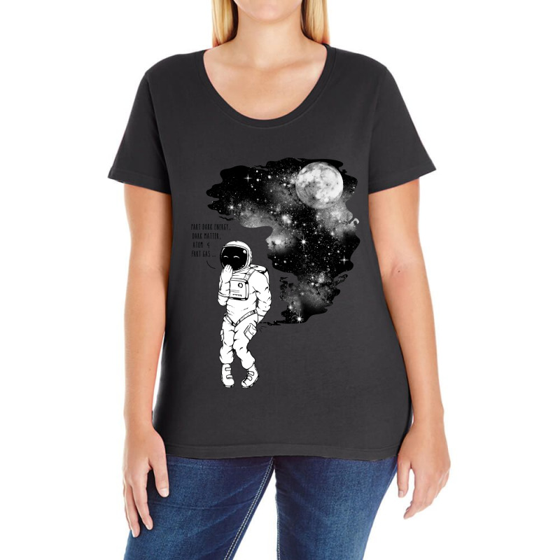 De  Composition Of Universe Ladies Curvy T-Shirt by joyo bobs | Artistshot