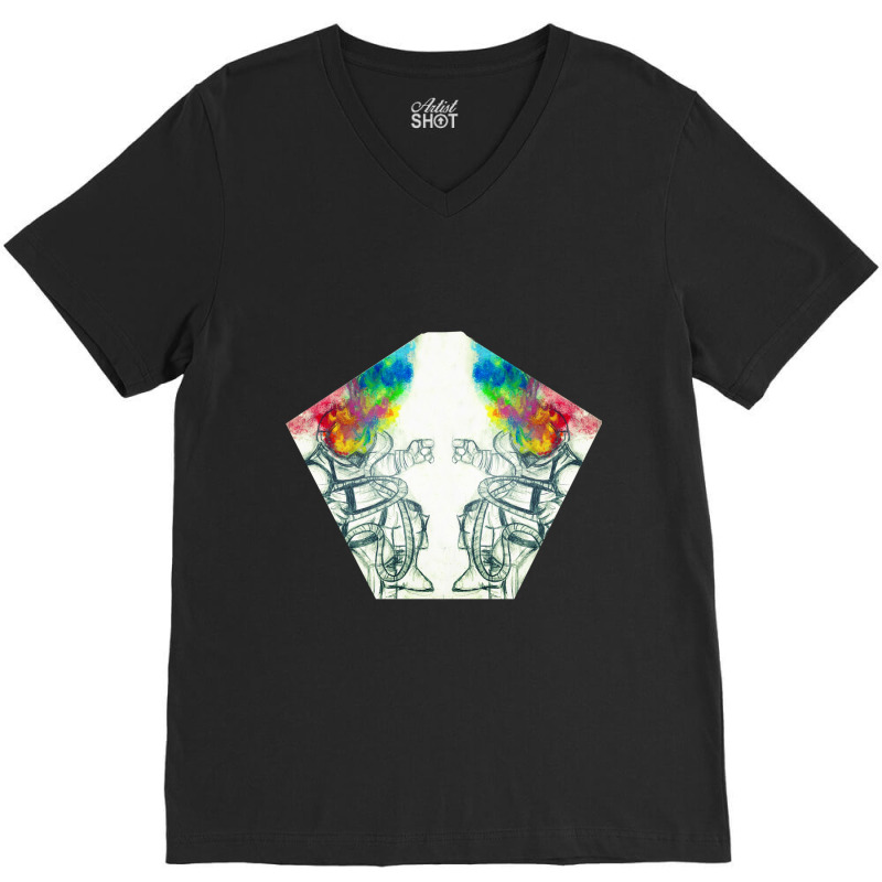 I Need More Space V-Neck Tee by joyo bobs | Artistshot