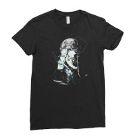 I Work So Far Ladies Fitted T-shirt | Artistshot