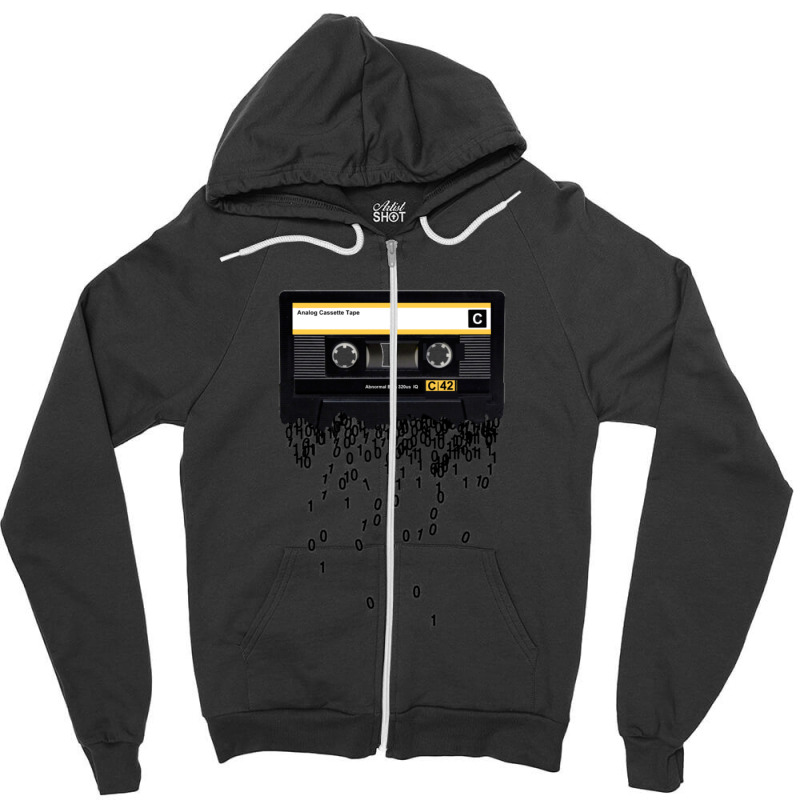 The Death Of The Cassette Tape. Zipper Hoodie | Artistshot