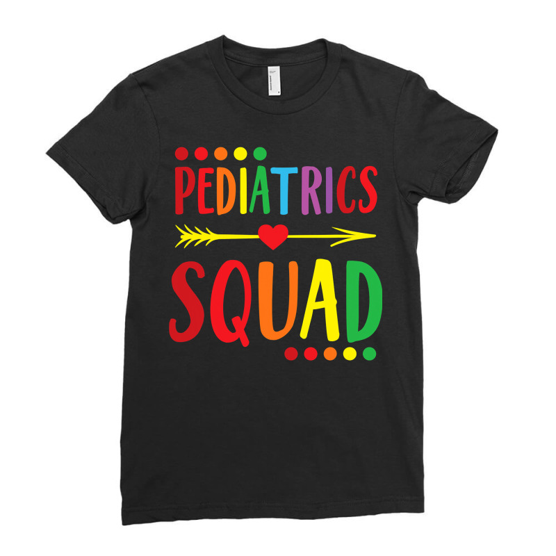 Pediatrics Squad Peds Registered Nurse T Shirt T Shirt Ladies Fitted T-shirt | Artistshot